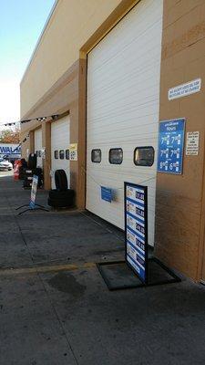 Tires and Oil changes @ Wal-Mart