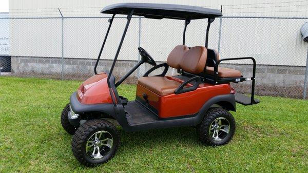 Burnt Orange Cart