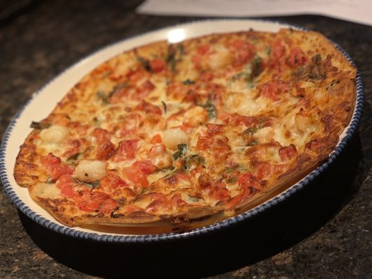 Lobster and Langostino Pizza