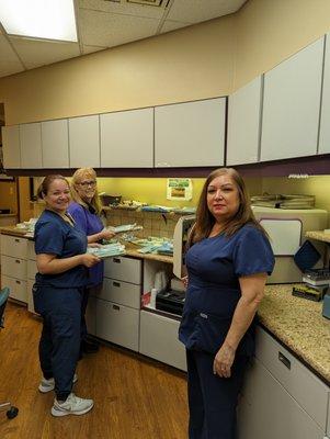 We have the best Dental assistants who works together together to serve our patients well.