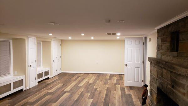 Basement renovation