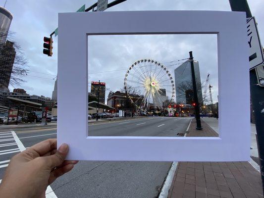 Golden state Art #travelmat we took this in Atlanta :)