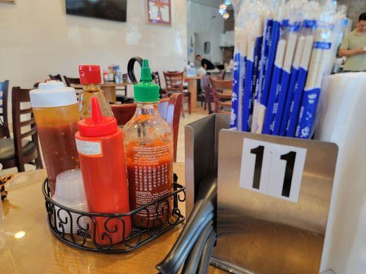 Tableside Condiments