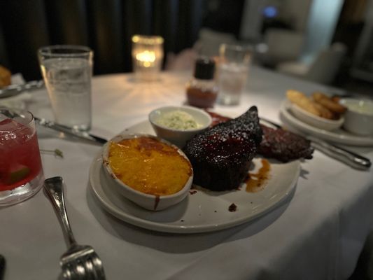 BBQ Combo - Pork Chip and Half Slab Ribs