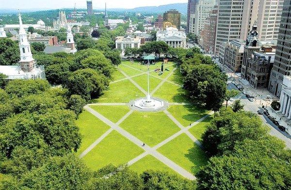 Office located across the New Haven Green from the New Haven courthouse