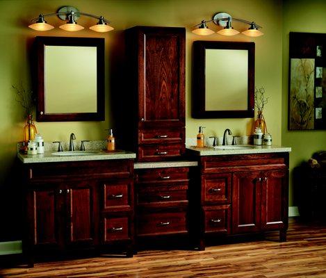 Custom Haas Bathroom Cabinet Designs