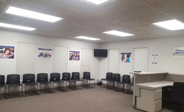 Hazel Crest office interior.