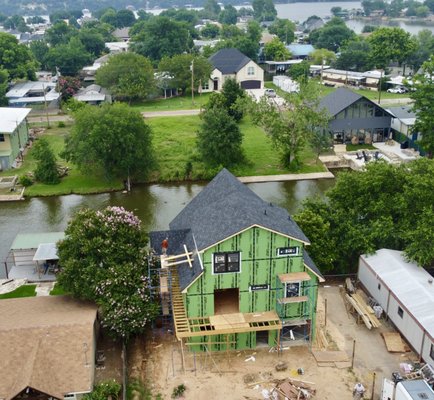 New Home Roof Install