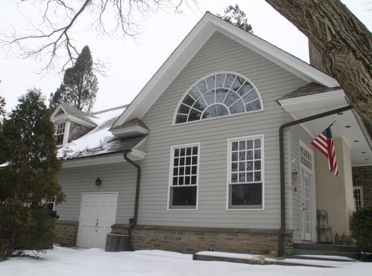 FAMILY ROOM AND GARAGE ADDITION TO WYNCOTE HOME