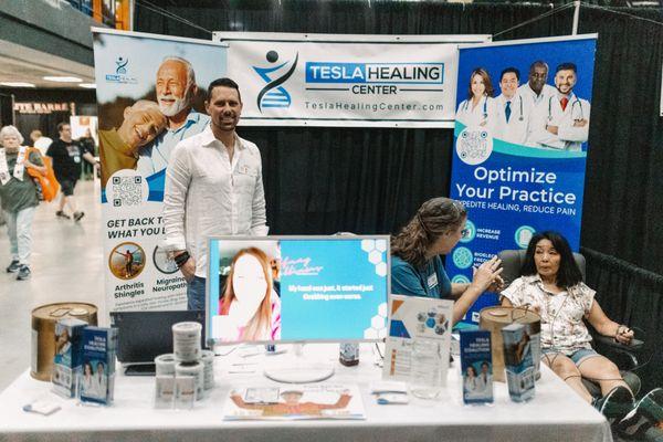 Photos Tracey took for us at the Redding Health Expo.