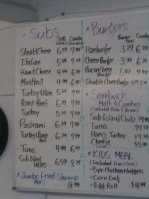 Subs fairly priced