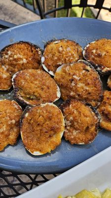 Baked clams