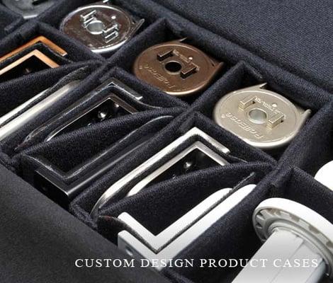 We can help you with the design of custom product cases.