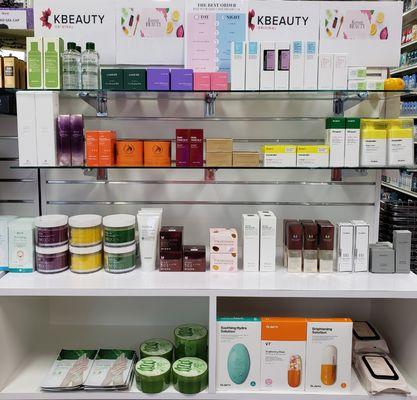 K beauty skin products