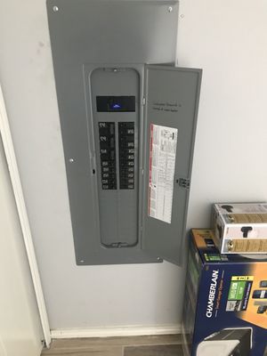 New 200 amp main disconnect Square D panel