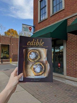 Stopped in to pick up the latest copy of Edible Indy!