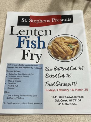 Best Lenten Fish Fry in MKE, 2024