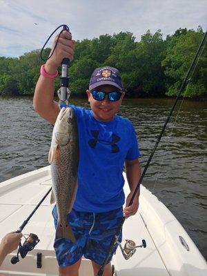 Kids and Redfish