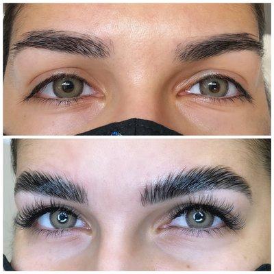 Eyebrow Lamination & Tint
Individual Lash Extensions