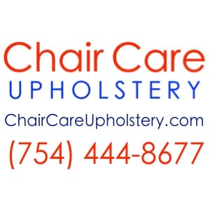 Welcome to Chair Care Upholstery. One-Stop-Shop for all upholstery needs. Call now 754.444.8677 so that we can help right away