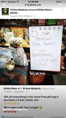 Prima materia didn't like their one star reviews and here's their antidote ! Just proves how unethical and desperate these people are.