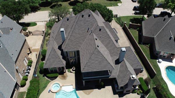 RJW Construction roof completion photo