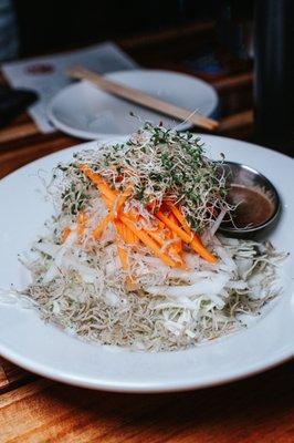 Daikon Salad with Anchovy