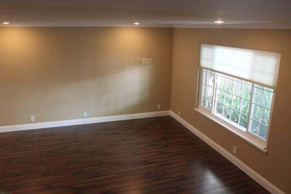 Basic renovated bedroom.