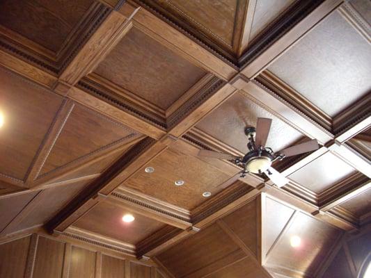 coffered ceilings