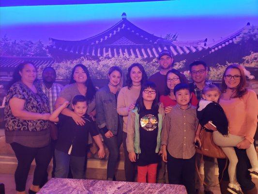 Our 2018 Christmas Party at Blue House Korean BBQ