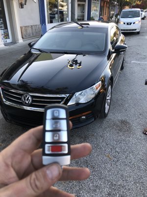 Vw cc smart key made