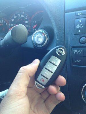 Nissan or Infiniti Smart Key with Keyless Entry or Proximity, no problem