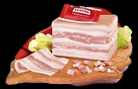 Baked Pancetta Imported From Italy