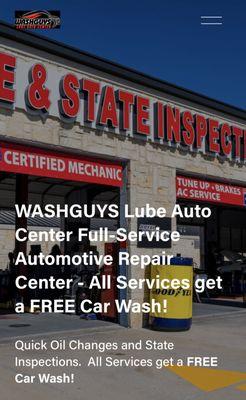 Washguys Lube Auto Center