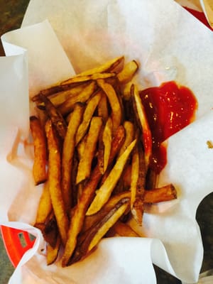 Fries always made to order