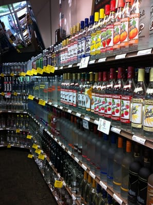 Flavoured vodka en masse