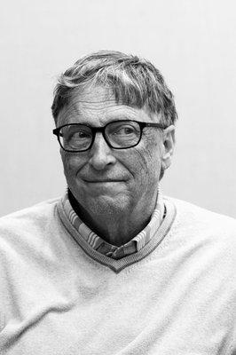 Bill Gates (photography by Arashi Studio)