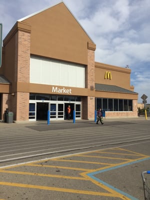 They have a McDonalds at this Walmart. What's happening to our country? LOL