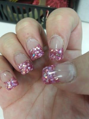 Within couple days not even a week yet. My nails look like this. Smh..