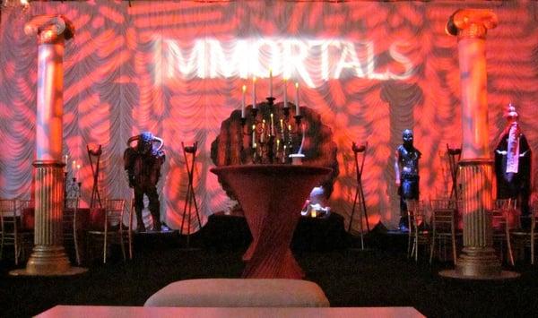 Immortals event for Fox at the Playboy Mansion in Holmby Hills