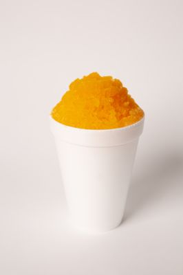 Orange Snow Cone at Bodacious Cones