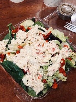 Chicken Salad on Salad