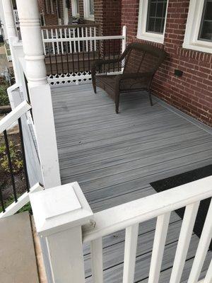 Porch renovation