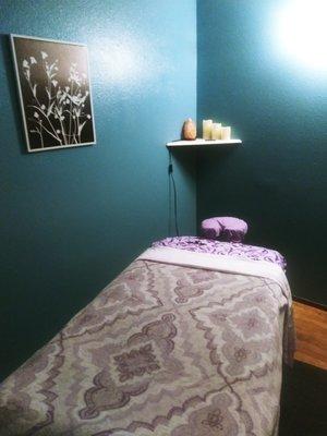 Massage room.