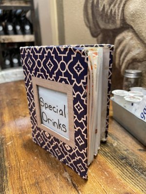 Special drinks book