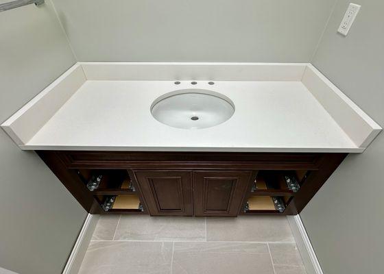 Bathroom countertop