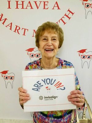 81 years old and loving Invisalign- Never too old!!!