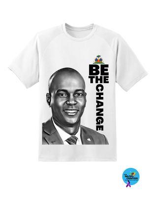 Be change -Haitian Tshirt designed and printed by The Nuvo Center