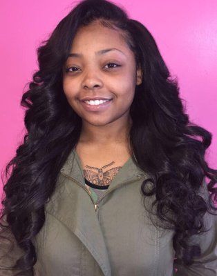 Full sew in w/ leaveout