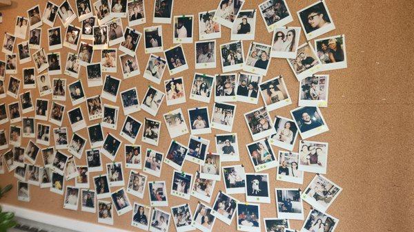 Wall of pictures